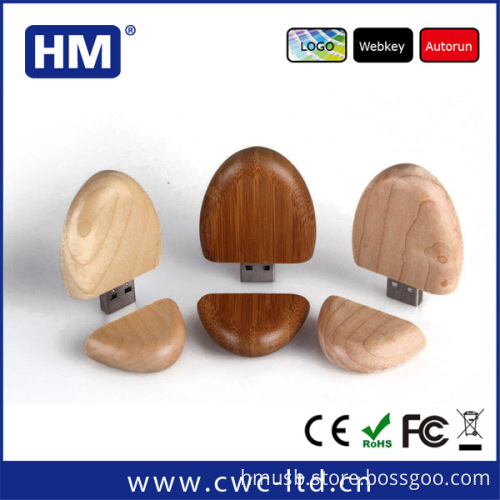 Alibaba china Promotional Gift Wooden Box USB With Custom Logo